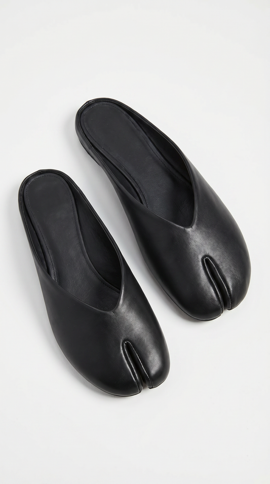 Black Tabi Mule