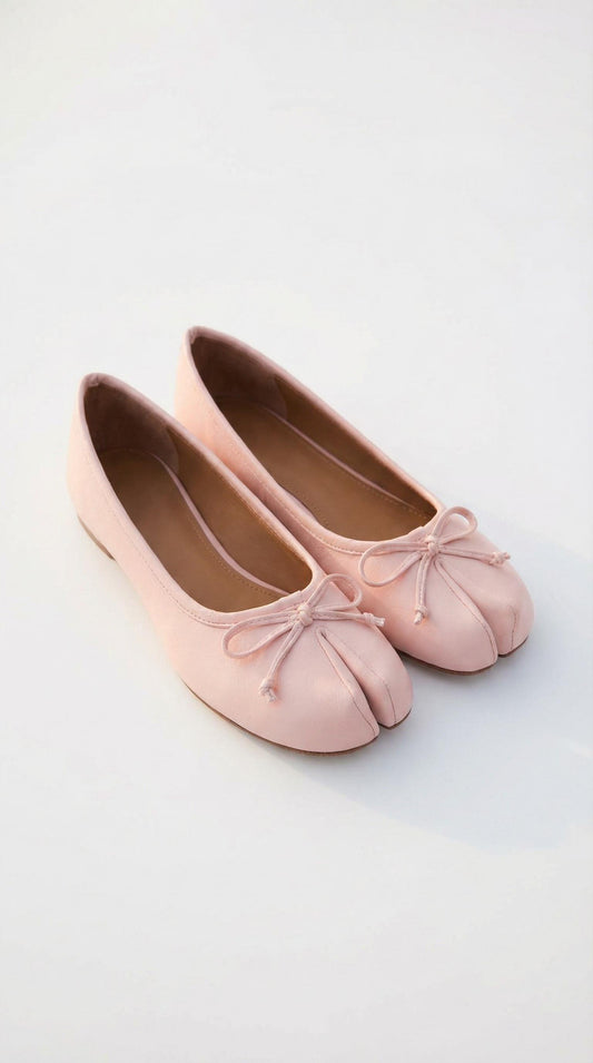 Pink Bow Tie Tabi flat